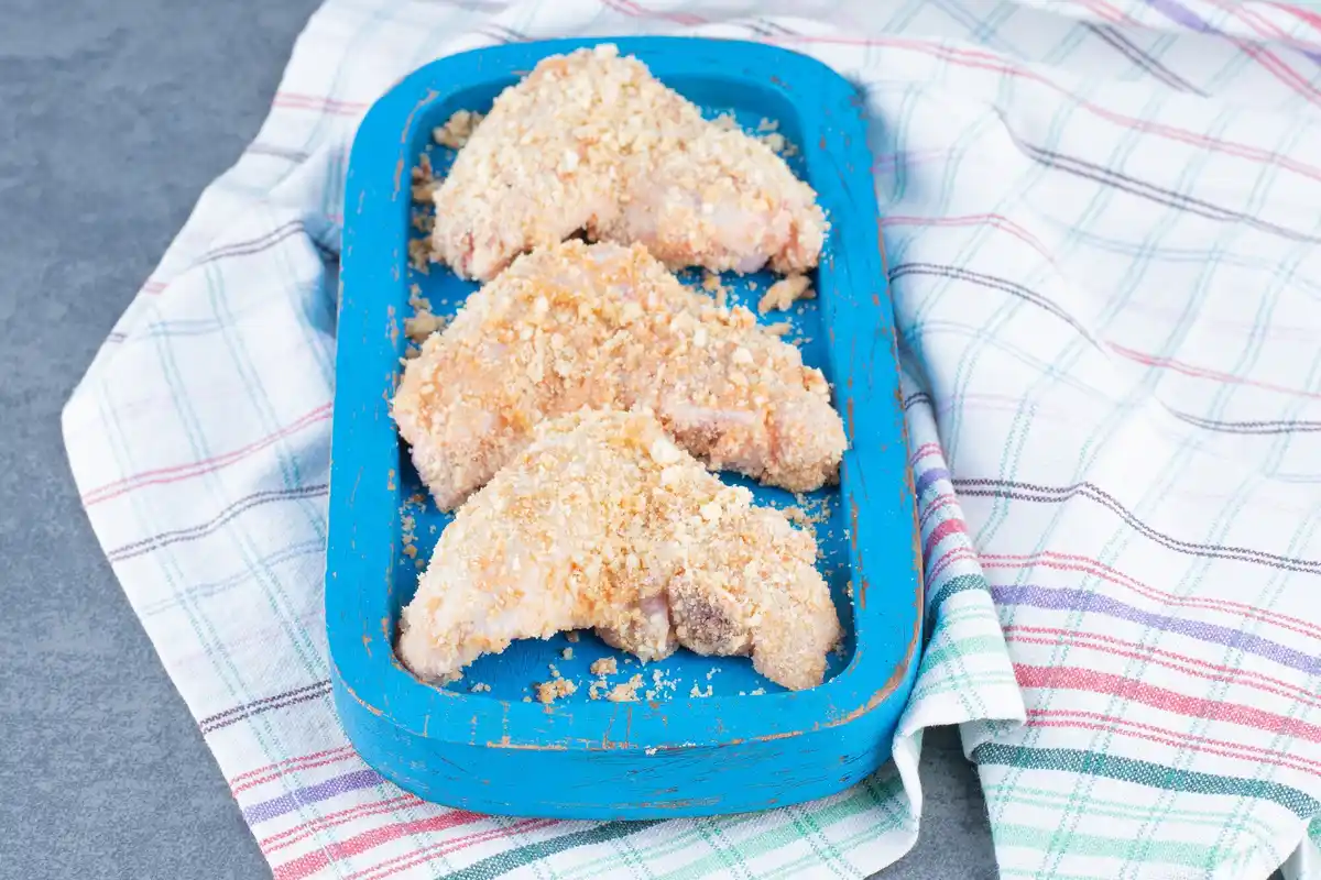 crispy chicken breast kitchen ice cube