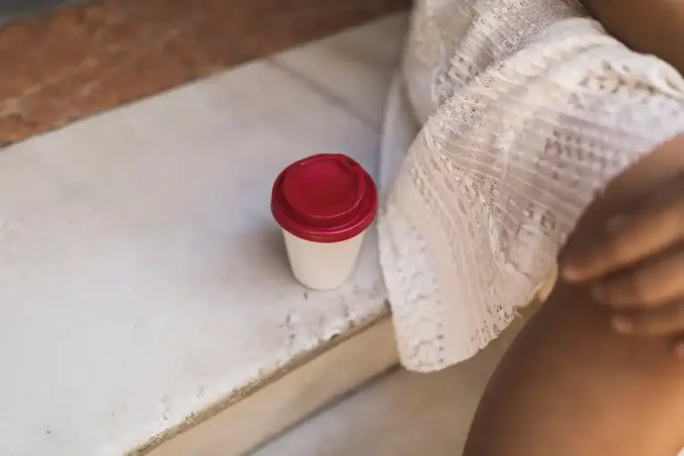 fresh stubborn stain coffee on favorite clothing Dutch home
