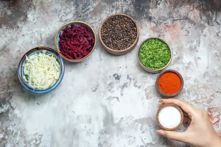 colorful dutch spices in kitchen
