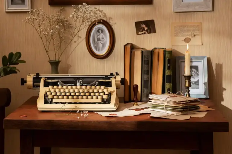 creative reuse old notebooks vintage workspace