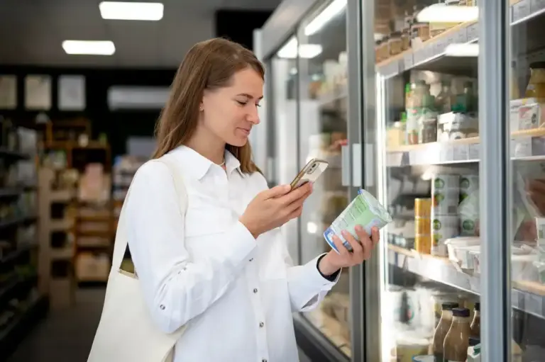 dutch mobile payment at supermarket, modern digital banking savings, netherlands
