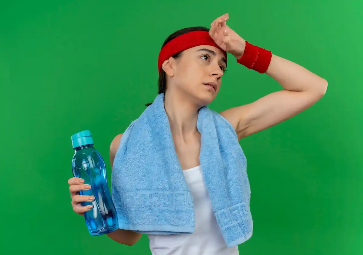 Dutch athlete cold shower after workout