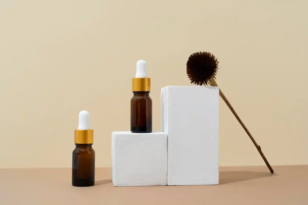 drugstore skincare ingredients label close up