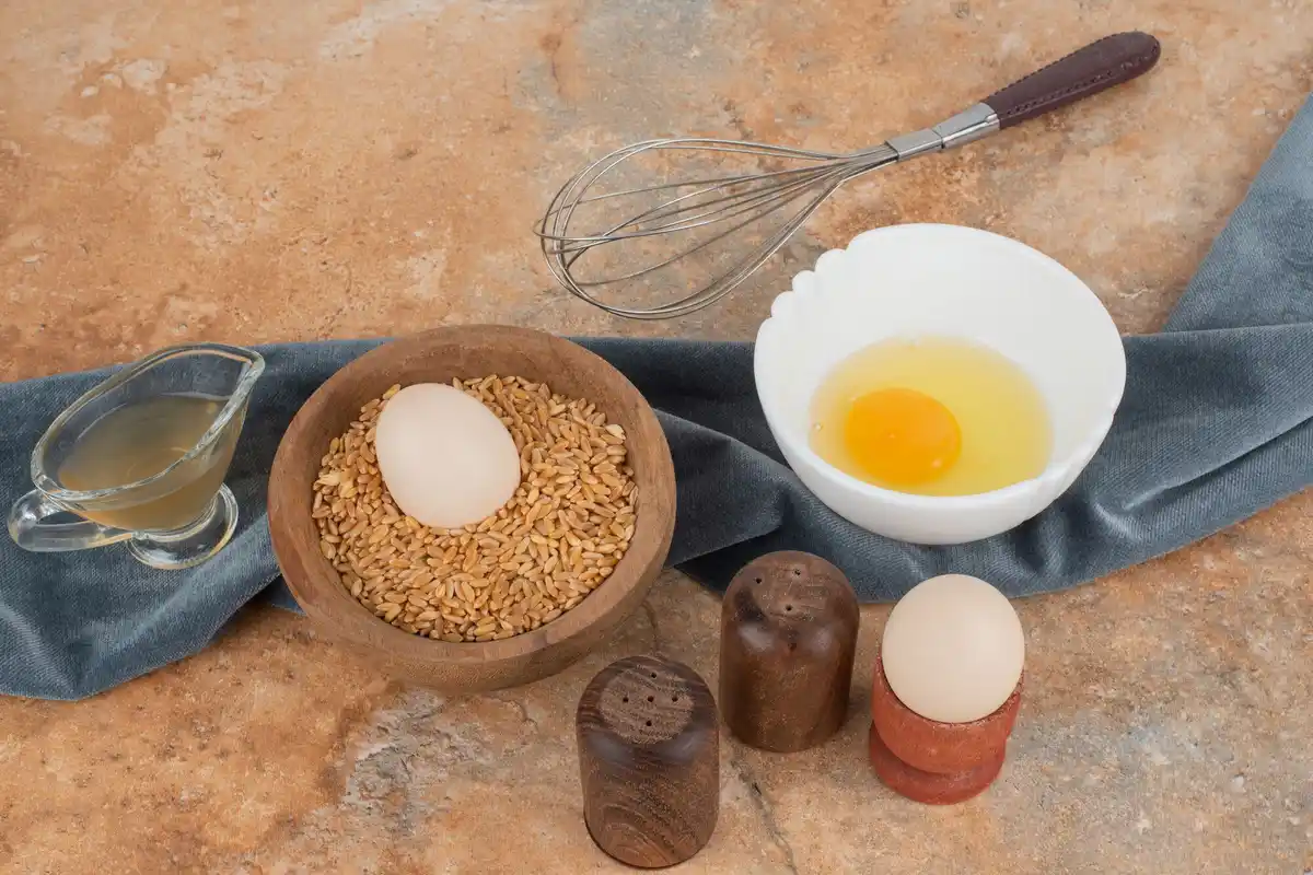 crushed eggshells bowl kitchen