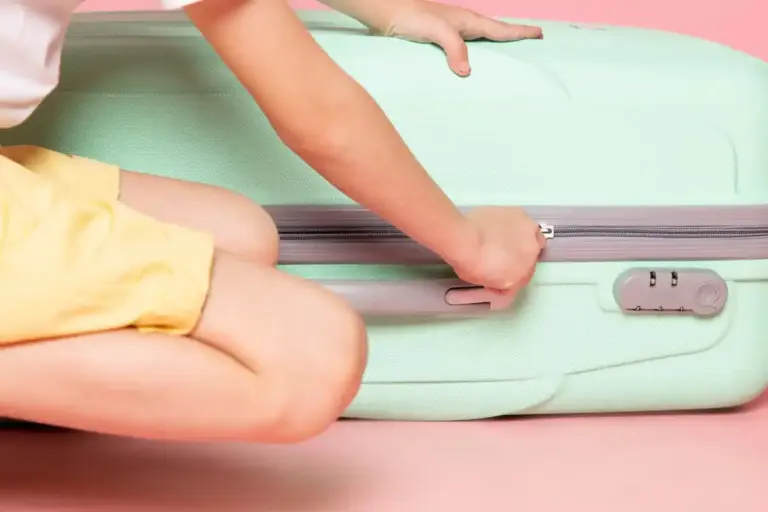 condoms in suitcase travel vacation