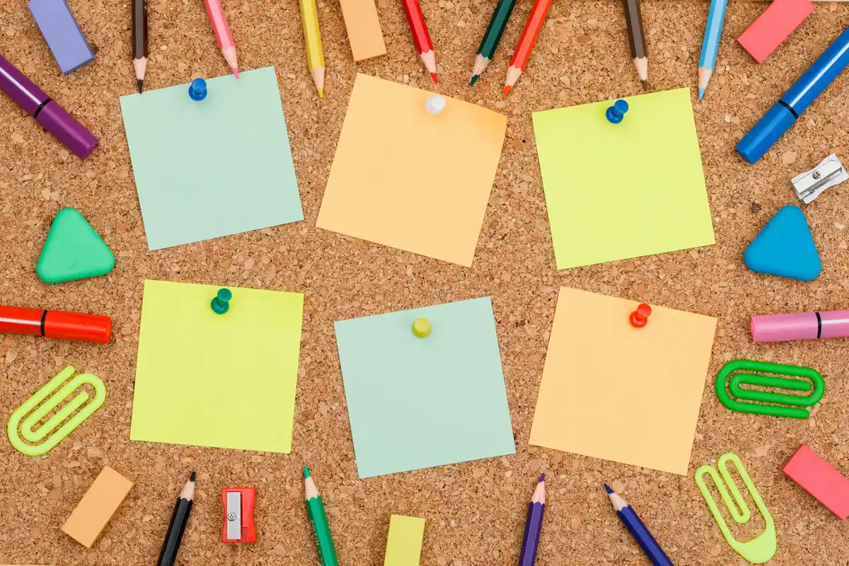 colorful highlighting notes students