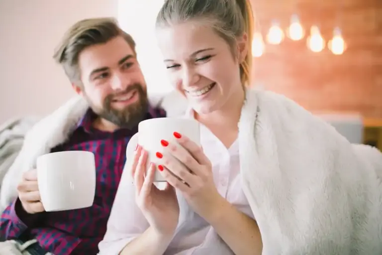 Dutch couple daily life together