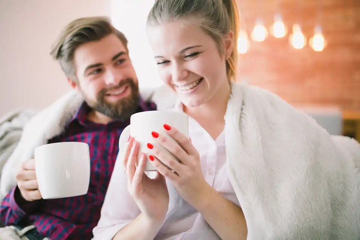 Dutch couple daily life together
