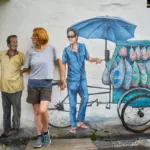 creative old sneakers repurpose Netherlands street