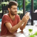 shy person using WhatsApp to introduce themselves Netherlands