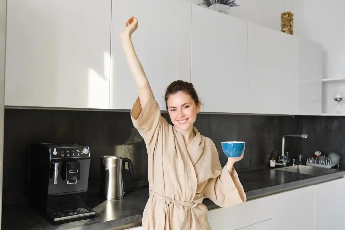 coffee grounds cleaning kitchen