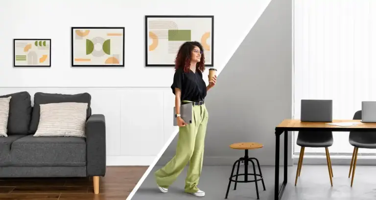 minimalist lifestyle Dutch home before after