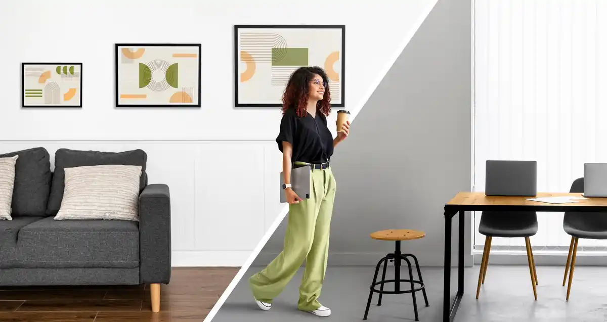 minimalist lifestyle Dutch home before after