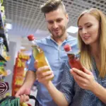 modern Dutch food shopping comparison multiple supermarkets savings euro