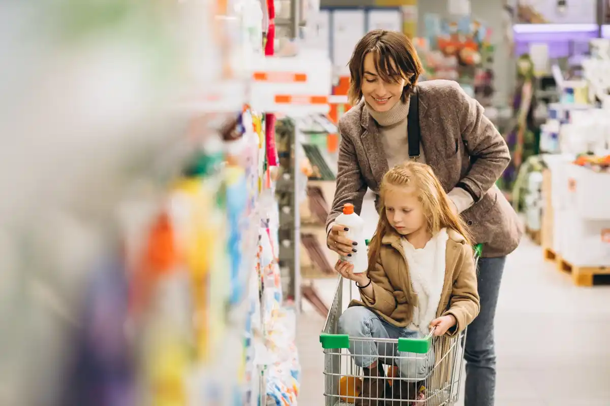 budget grocery shopping Netherlands family market savings euros