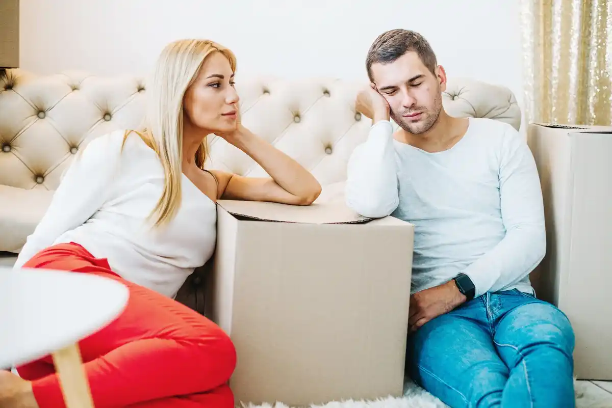 dutch couple argument emotional conflict home interior