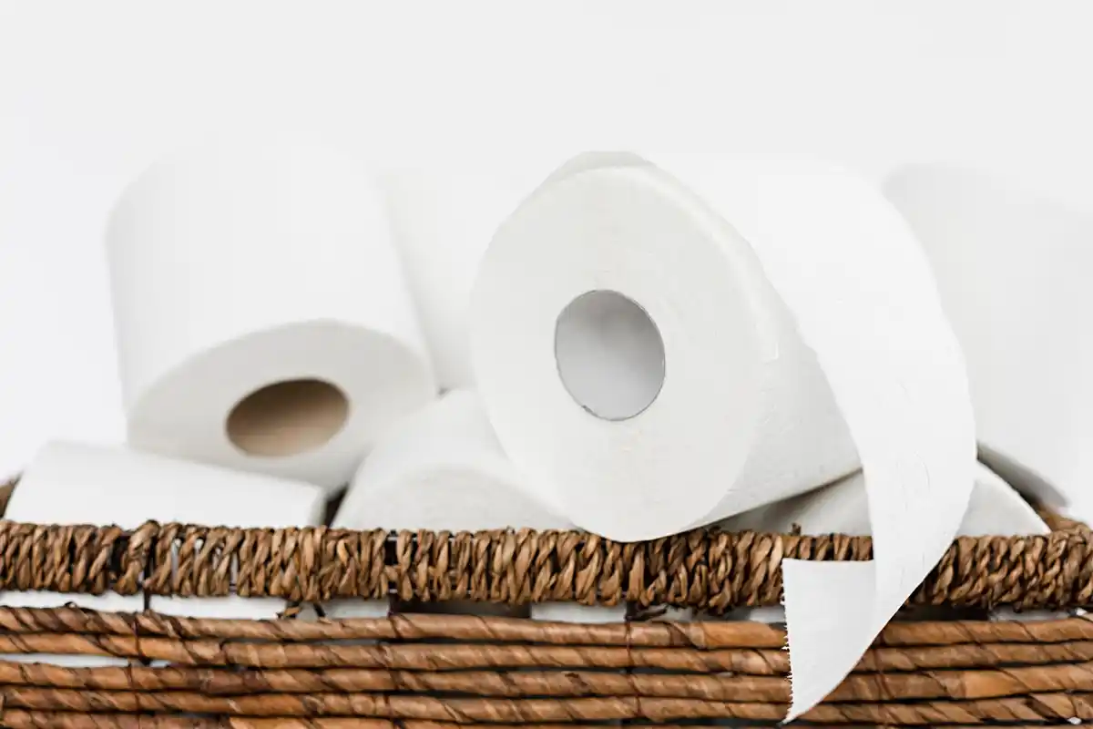 saving toilet paper in hotels
