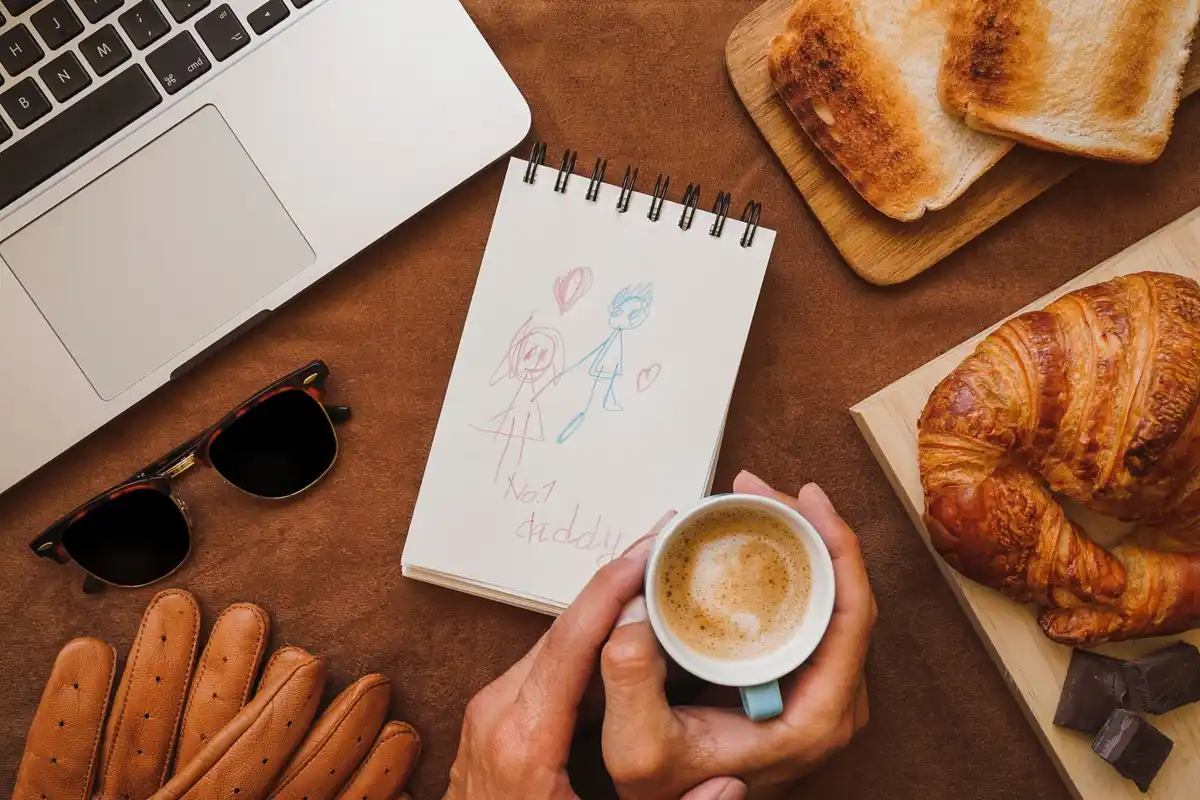 morning routine journal dutch workspace
