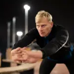 Dutch athlete incorrect stretching injury