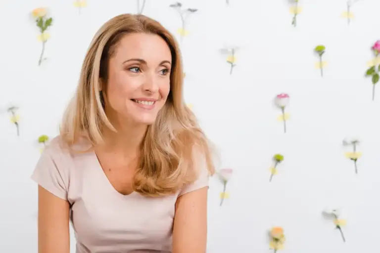 dutch woman natural glowing face healthy skin