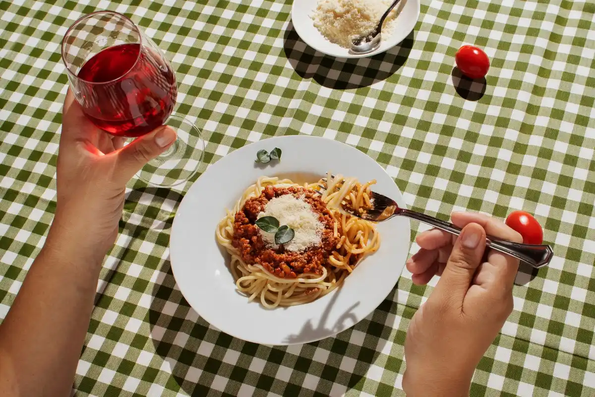 authentic Italian pasta cooking home kitchen