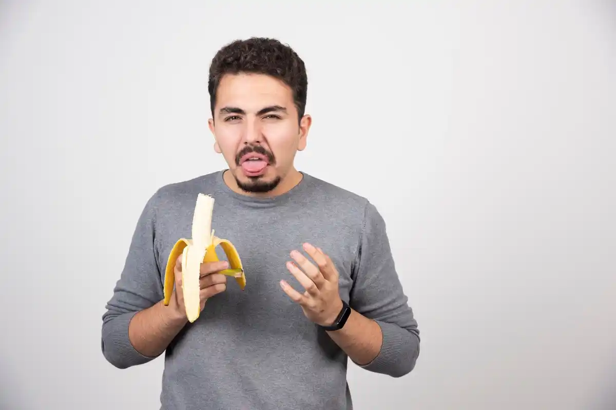 banana peel on muscle pain Dutch gym