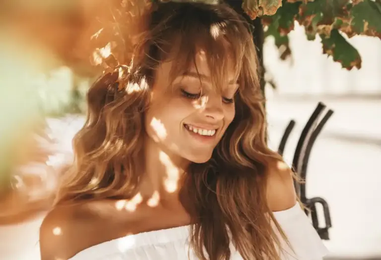 air drying hair woman netherlands morning natural light