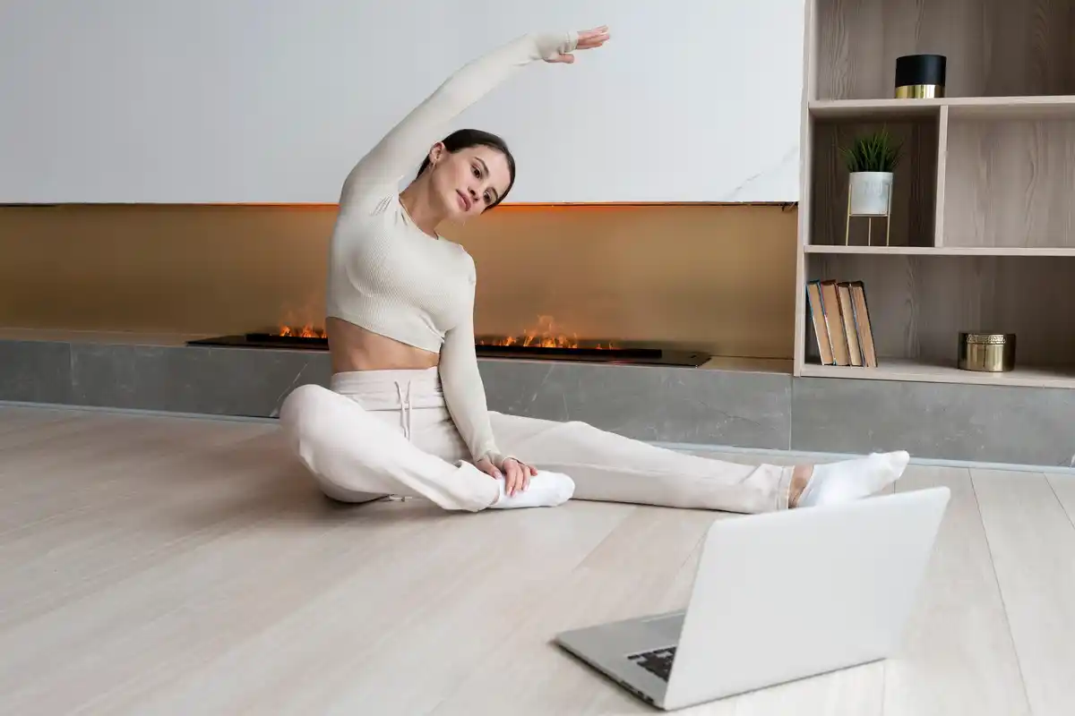 home workout office chair exercise