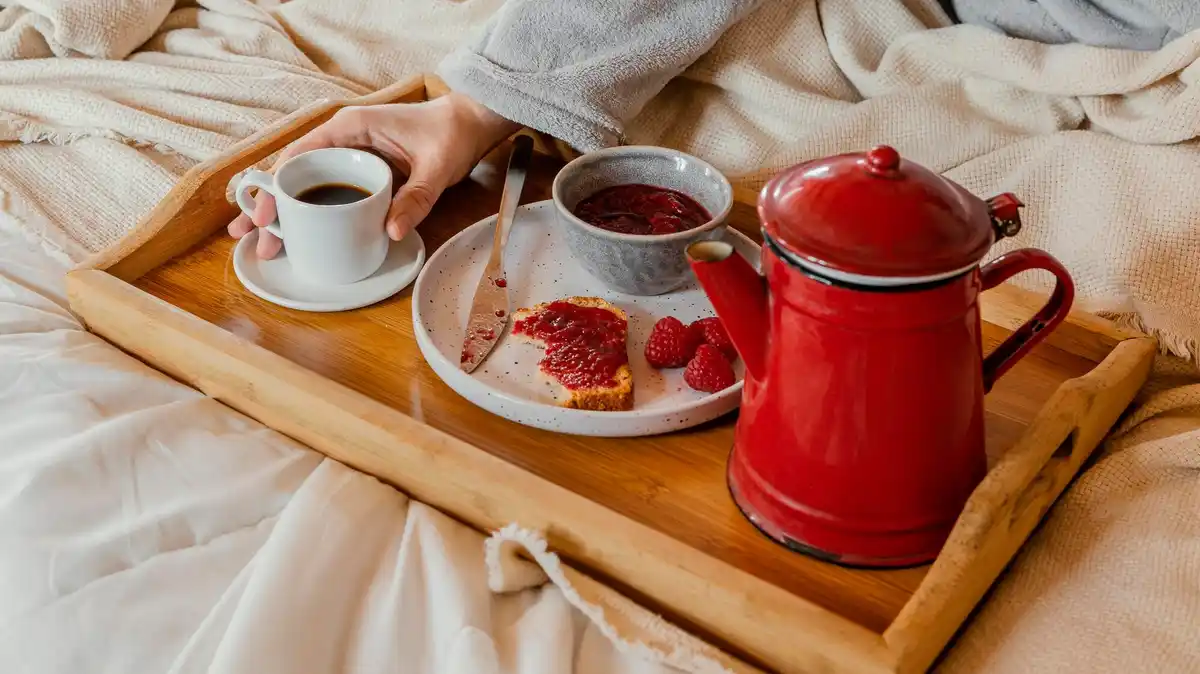 herbal tea breakfast dutch cozy morning kitchen