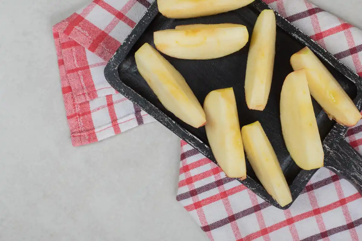 Dutch airfryer potatoes crisp