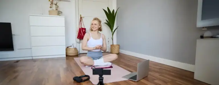 home workout dutch interior real people