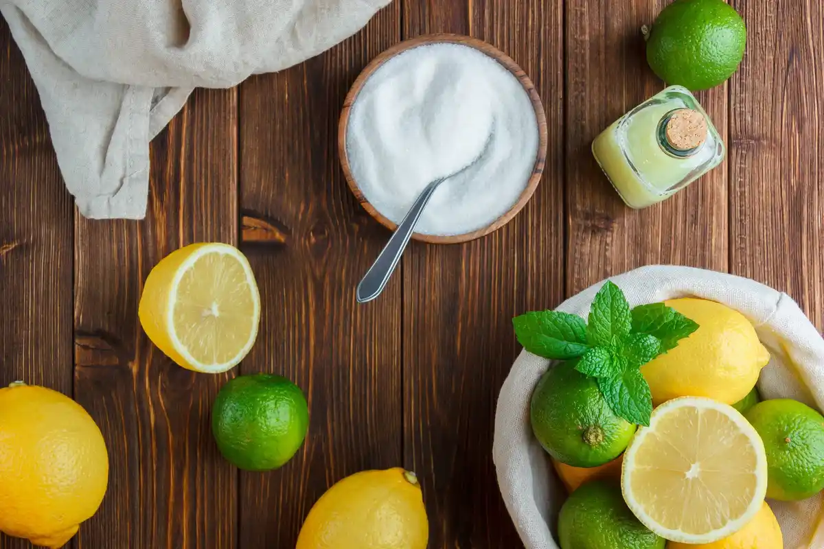 dutch kitchen lemon baking soda cleaning