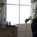 quick morning cleaning Dutch home