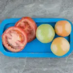 pre-chopped Dutch vegetables in fridge water storage