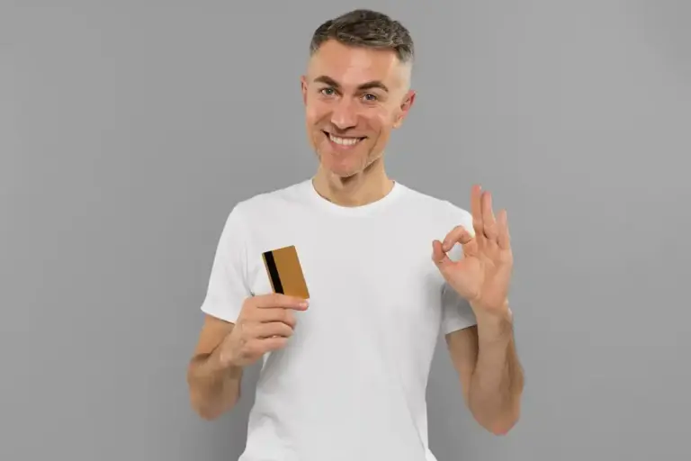 man holding small amount of euro cash, minimalism wallet Dutch