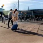 early morning airport delay Dutch travelers