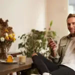 dutch person relaxing at home recharge