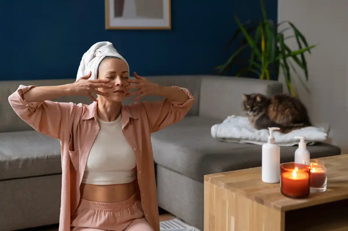 Dutch skincare routine real life bathroom