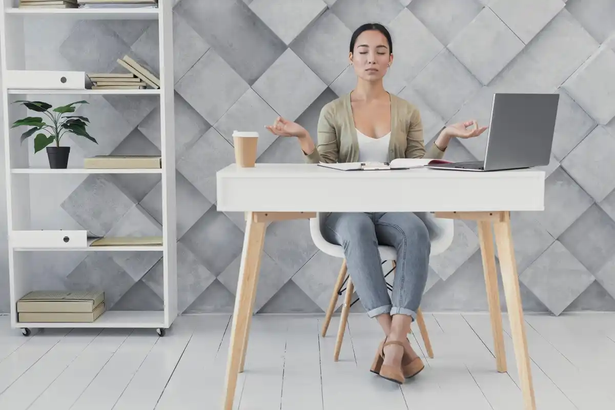 feng shui desk position modern home office netherlands
