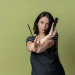 Dutch hairdresser minimal hair care