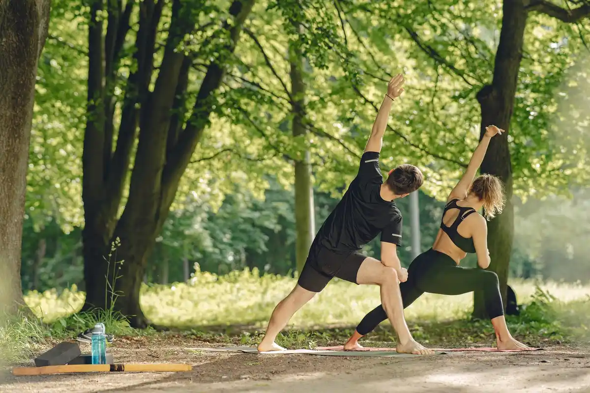 morning fitness workout netherlands park