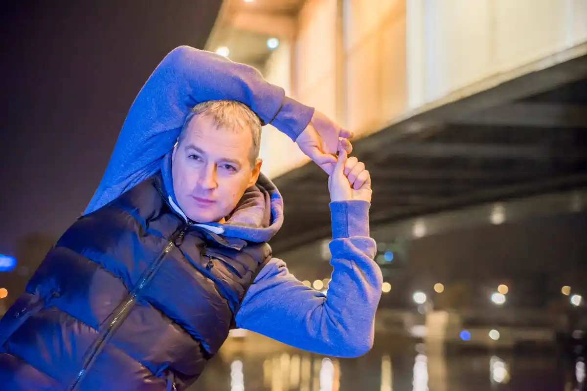 evening gym session urban netherlands