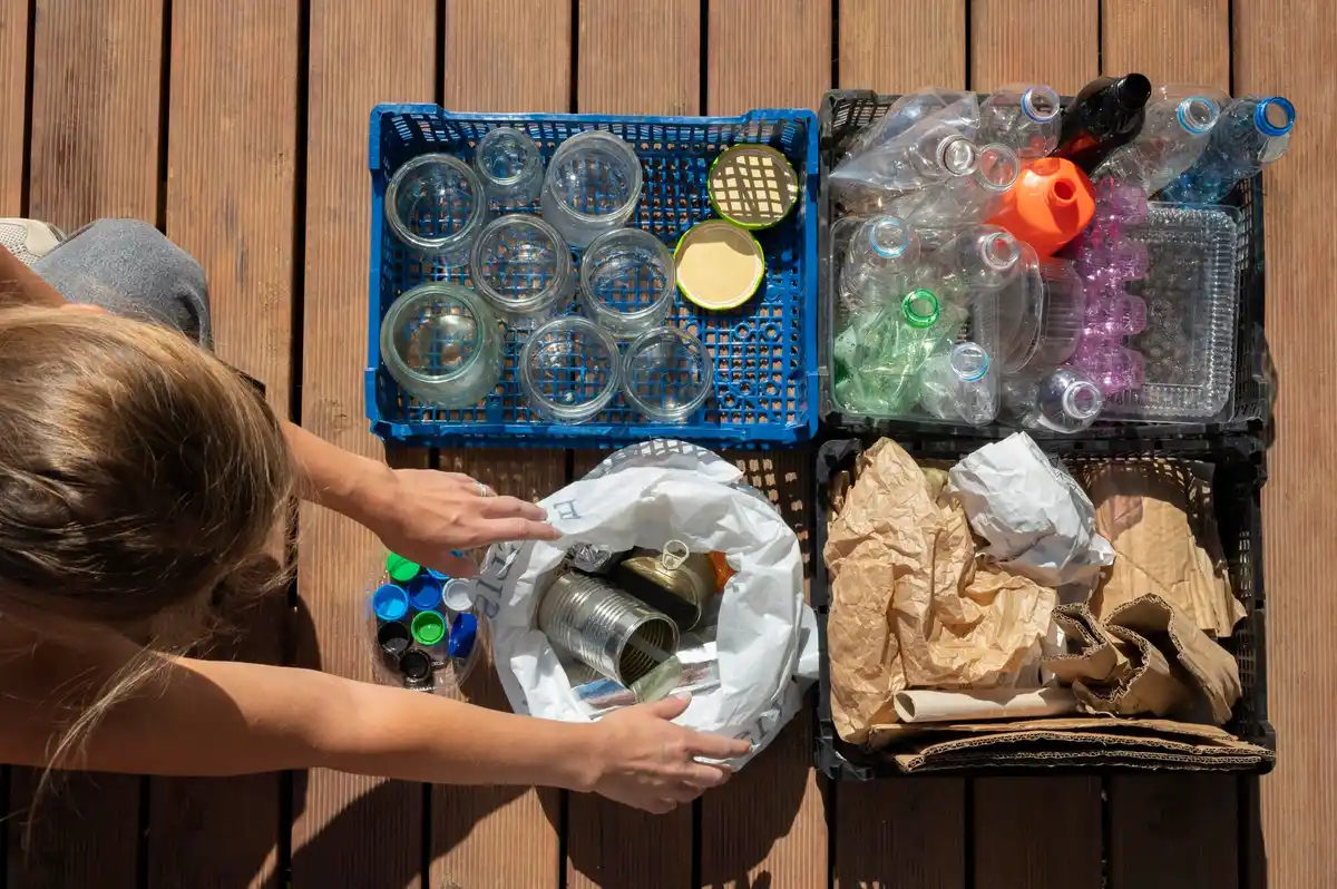 Dutch pantry with food waste