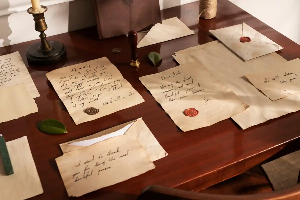 old handwritten notes in Dutch