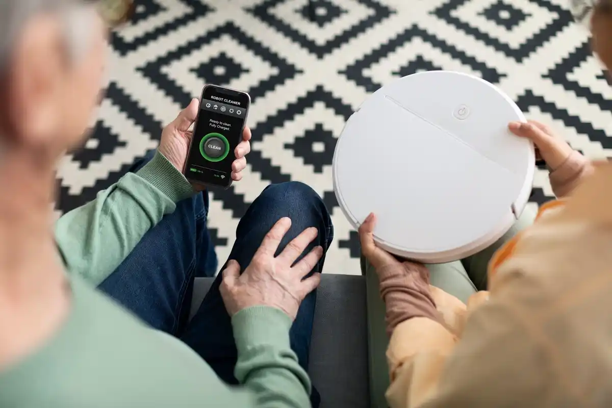 smart home sensor hub living room modern netherlands