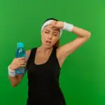 Japanese athlete cold water recovery