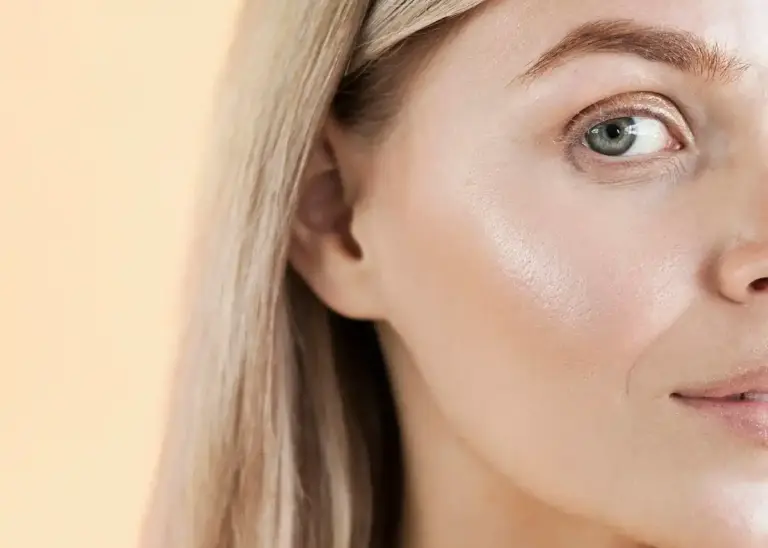 close up woman skincare mistake wrinkle prevention