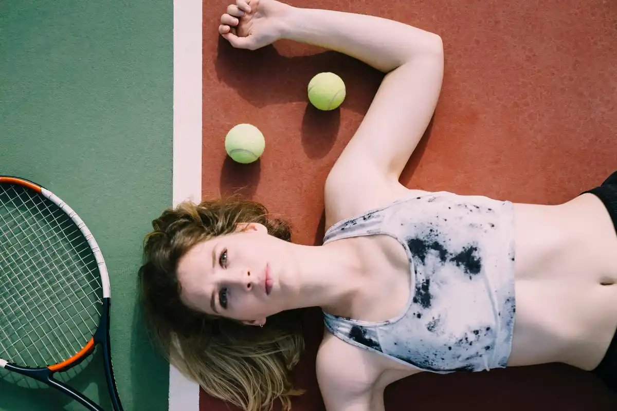 tennis ball muscle massage self care home