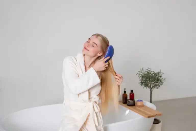 Dutch woman natural home hair washing routine