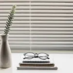 organized modern dutch office desk sunlight window